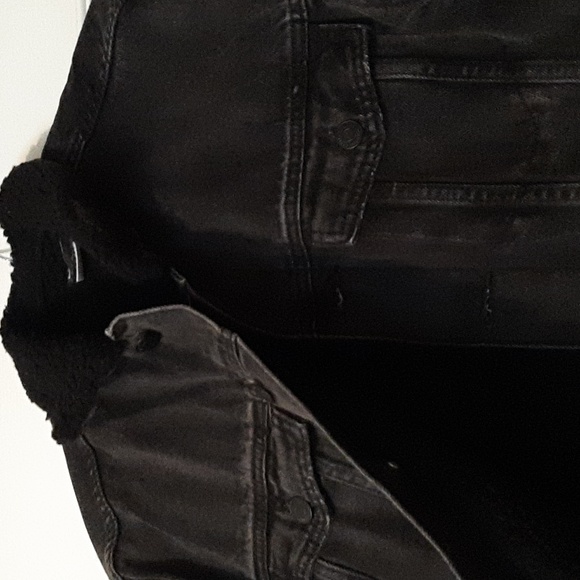 Zara boys denim fur coat - Picture 5 of 7